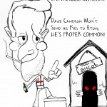 David Cameron Worries About Finding a ‘Good’ State School Political Cartoon