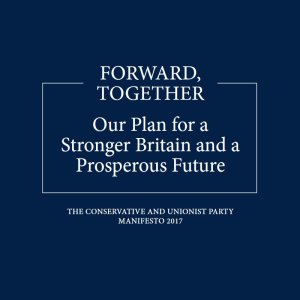 Conservative Manifesto 2017 : PDF Download